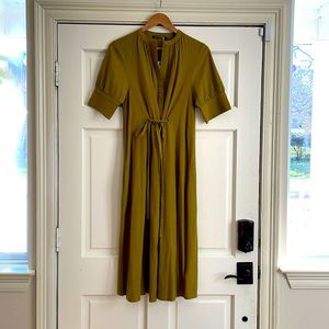 Olive Green Monoprix Dress. Purchased in Paris.